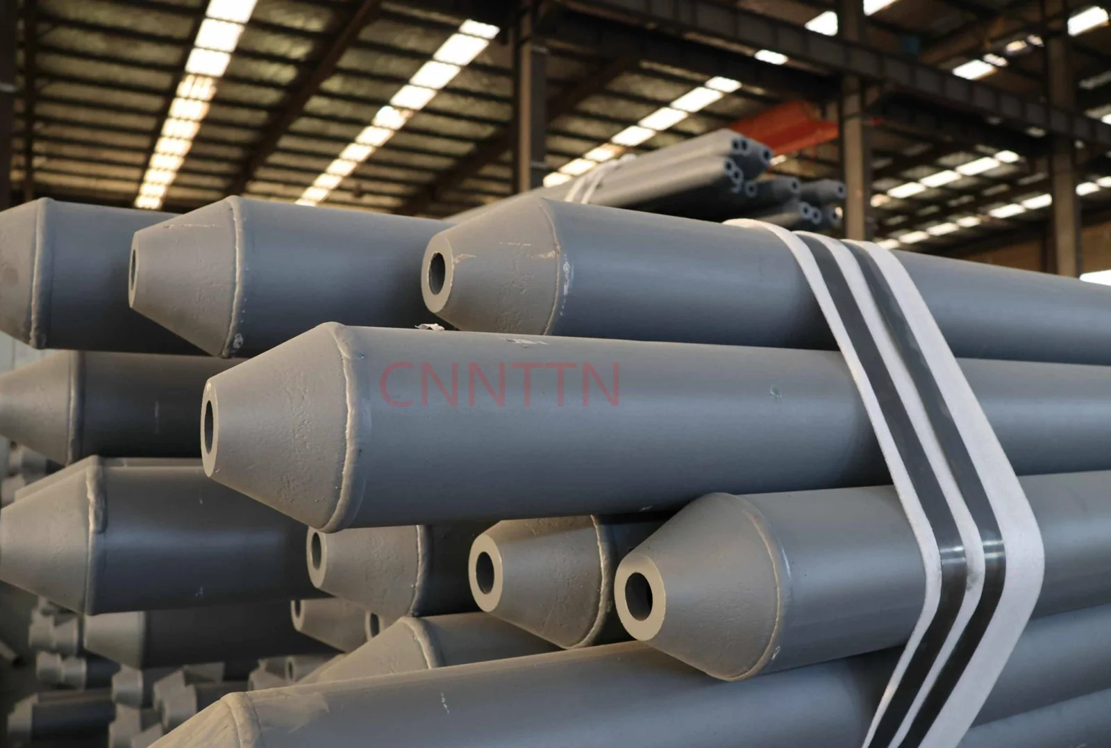 Coated members prepared for handling and transport.