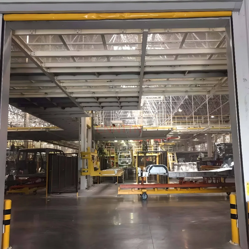 Steel framing within an industrial space. Image from the supplied site archive; project identity is not documented here.